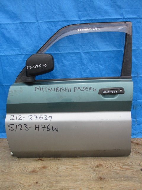 Used Mitsubishi Pajero DOOR REAR VIEW MIRROR FRONT LEFT